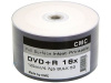 Диски DVD+R 4.7Gb CMC 16x/50шт Full Inkjet Printable