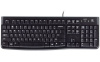 Клавиатура LOGITECH K120, USB, черный