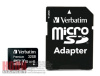 Карта памяти microSD  32Gb Verbatim HC (Class 10) UHS1 с адаптером